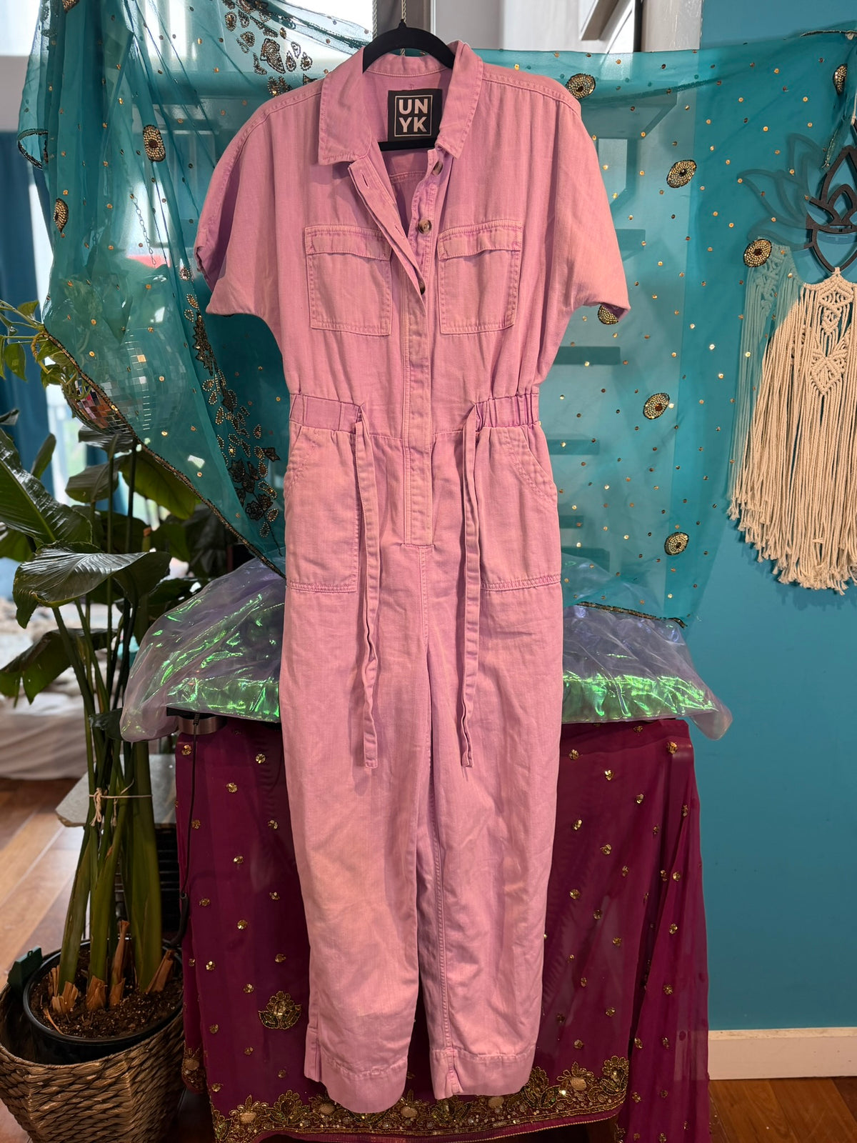 Custom Pink Jumpsuit